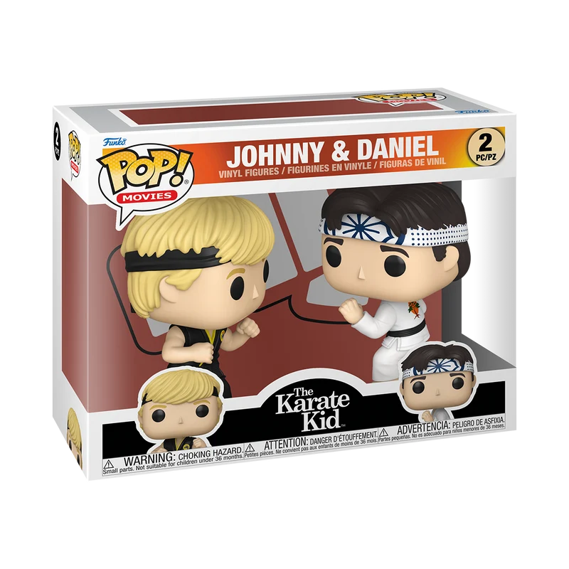 Funko Pop Movies: Karate Kid - Johnny & Daniel 2 Pack
