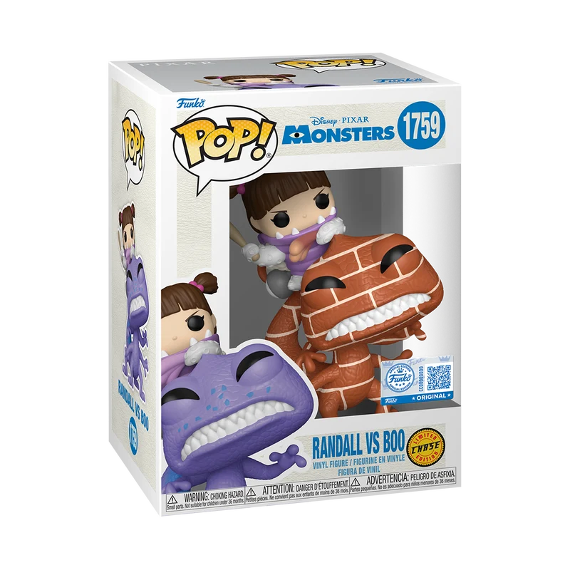 Funko Pop Disney: Monsters Inc - Randall y Boo Specialty
