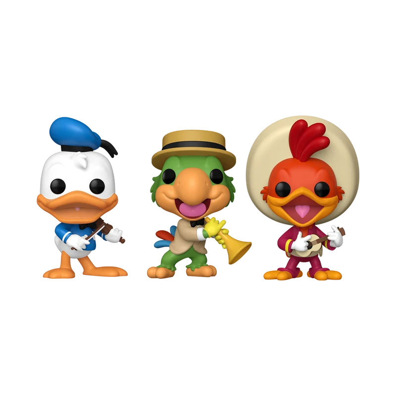Funko Pop Disney: Los 3 Caballeros - 3 Pack