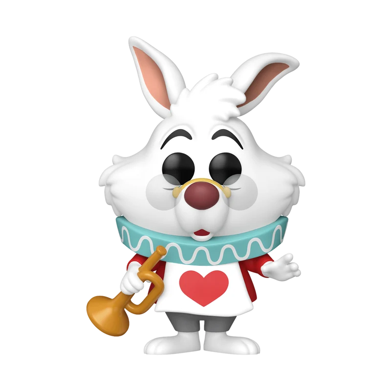 Funko Pop Disney: Alicia en el Pais de las Maravillas - Conejo Blanco con corneta