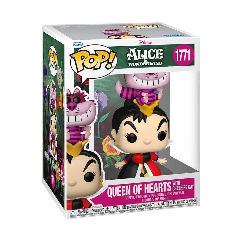 Funko Pop Premium: Alicia en el Pais de las Maravillas - Reina de Corazones enojada