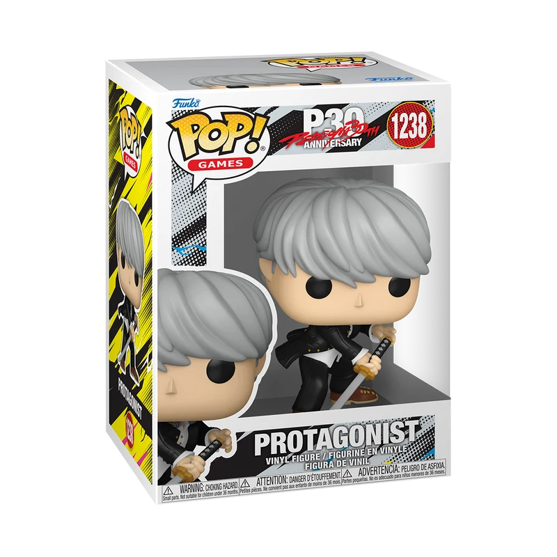 Funko Pop Games: Persona 4 Golden Protagonista