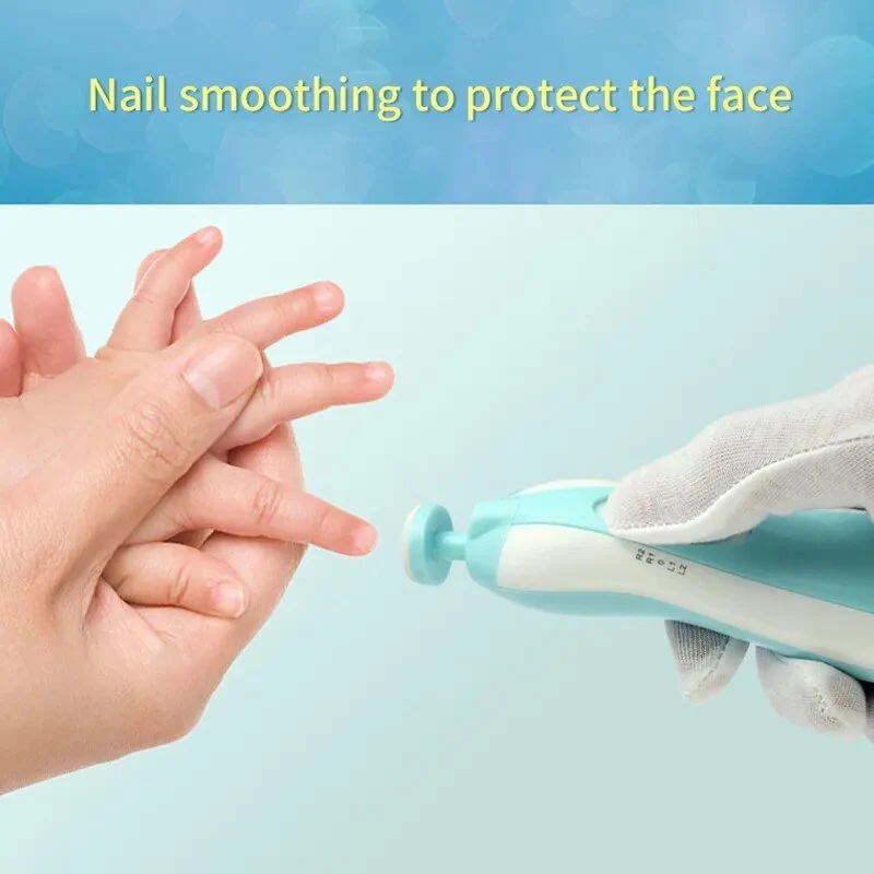 6-in-1 Electric Baby Nail Trimmer & Manicure Kit