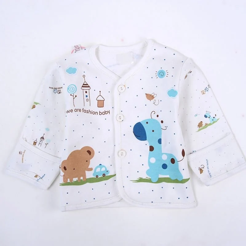 5PCS baby girl 0-3M Spring summer print cartoon newborn clothing gift set