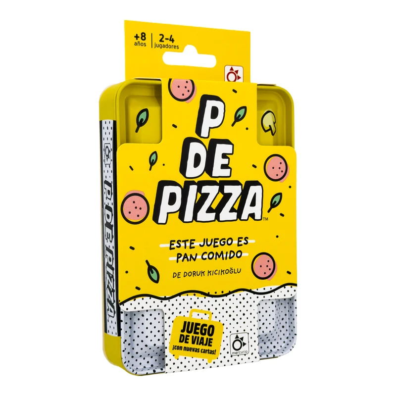 P de Pizza Juego de Viaje · Mercurio