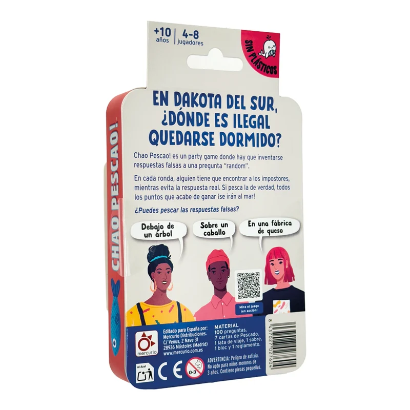 Chao Pescao Juego de Viaje · Mercurio