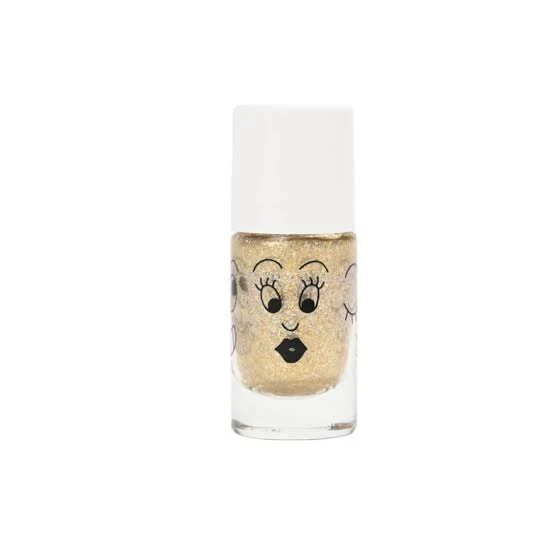 Esmalte de Uñas Glitter Dorado · Nailmatic
