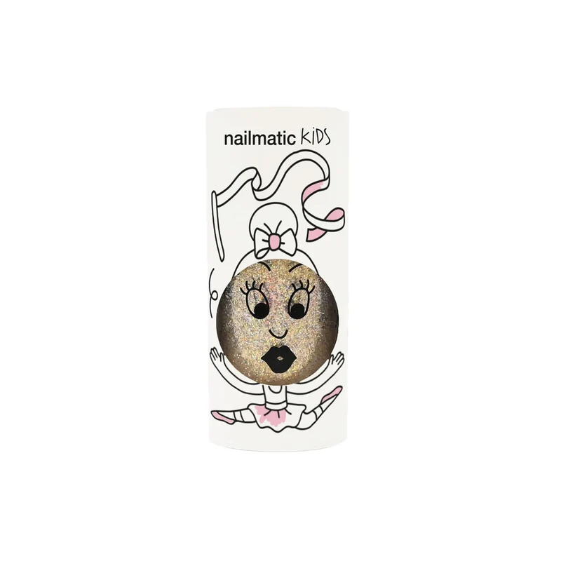 Esmalte de Uñas Glitter Dorado · Nailmatic