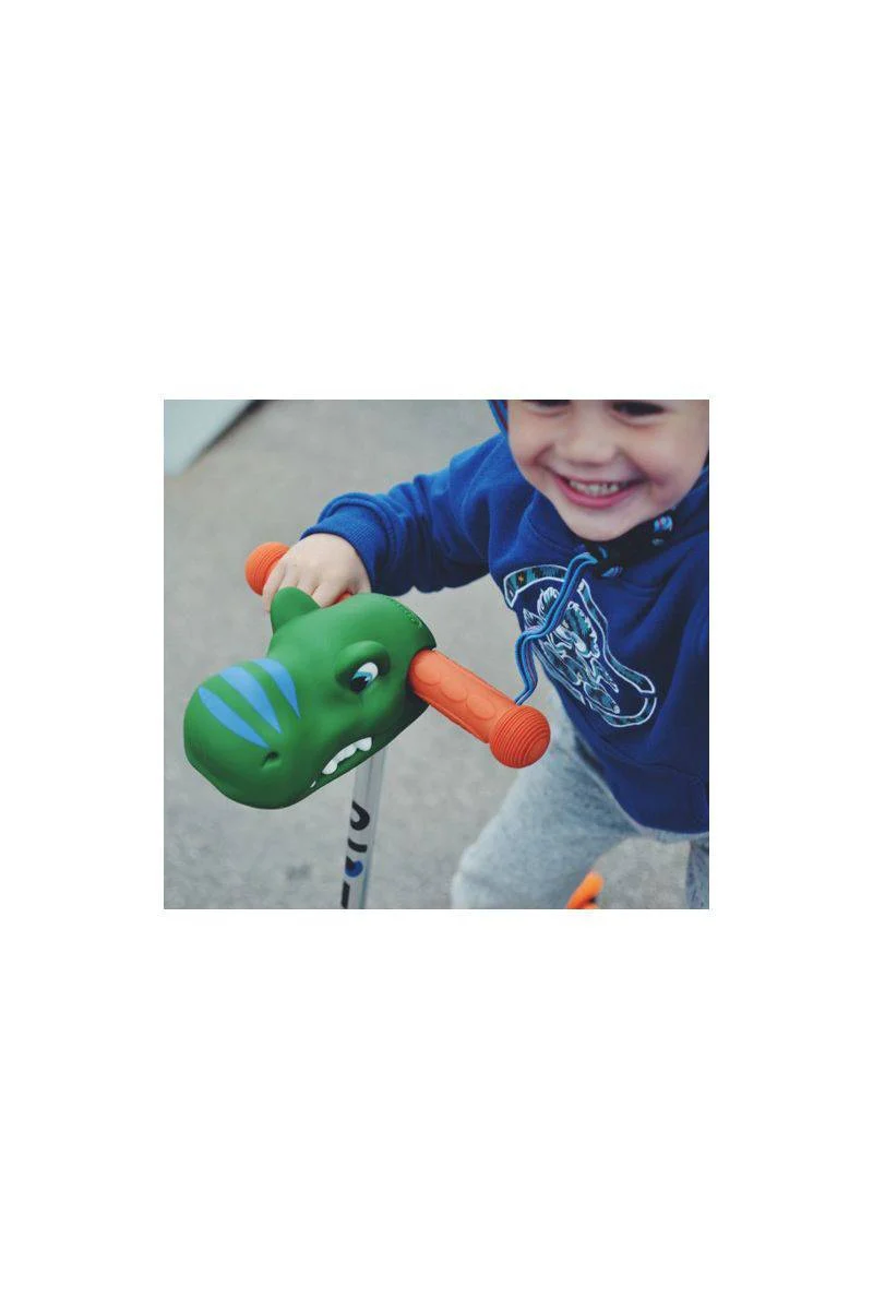 Cabeza Dino Verde