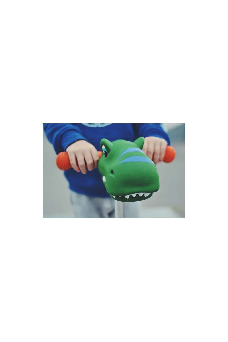 Cabeza Dino Verde