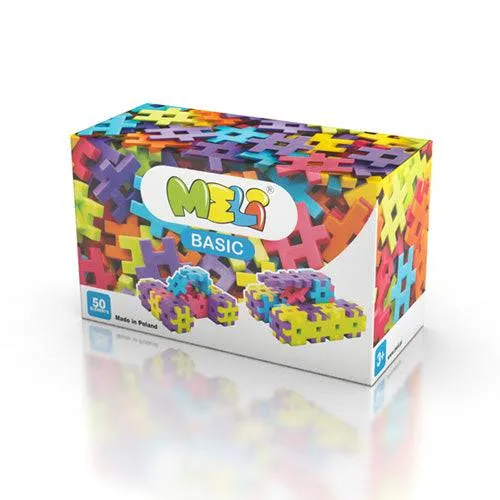 Bloques Meli · Basic 50 piezas