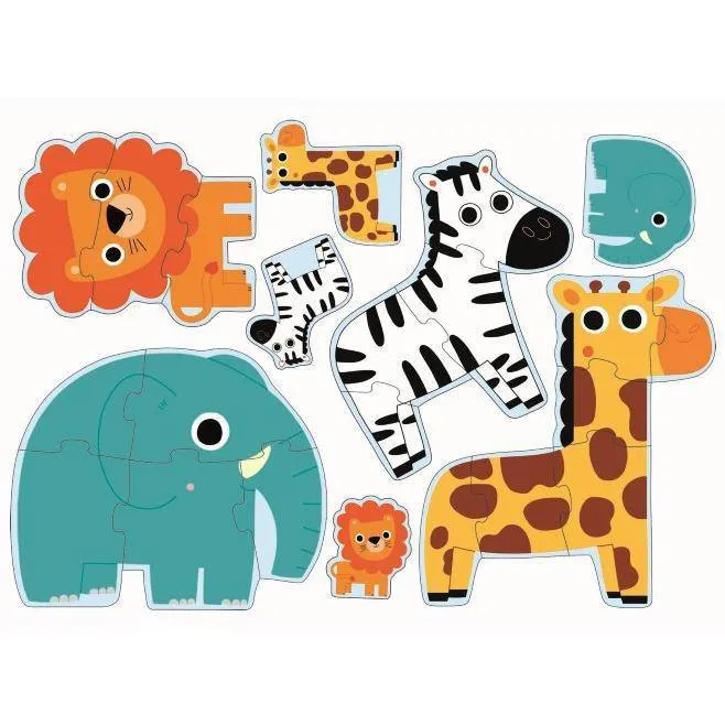 Puzzle Evolutivo en la Jungla · DJECO
