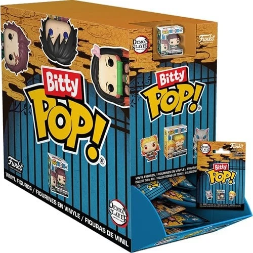 Funko Bitty Pop Singles: Demon slayer 32 Pc - 1 Figura Sorpresa UNITARIO