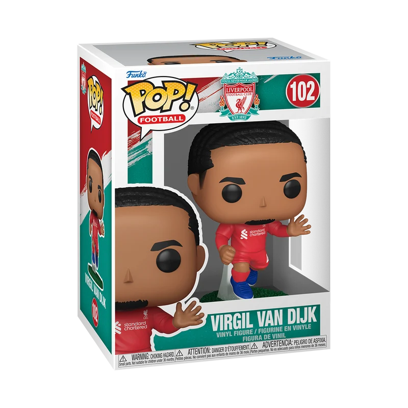 Funko Pop Football: Liverpool - Virgil Van Dijk