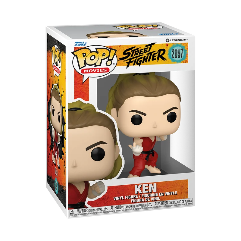 Funko Pop Movies: Street Fighter - Ken