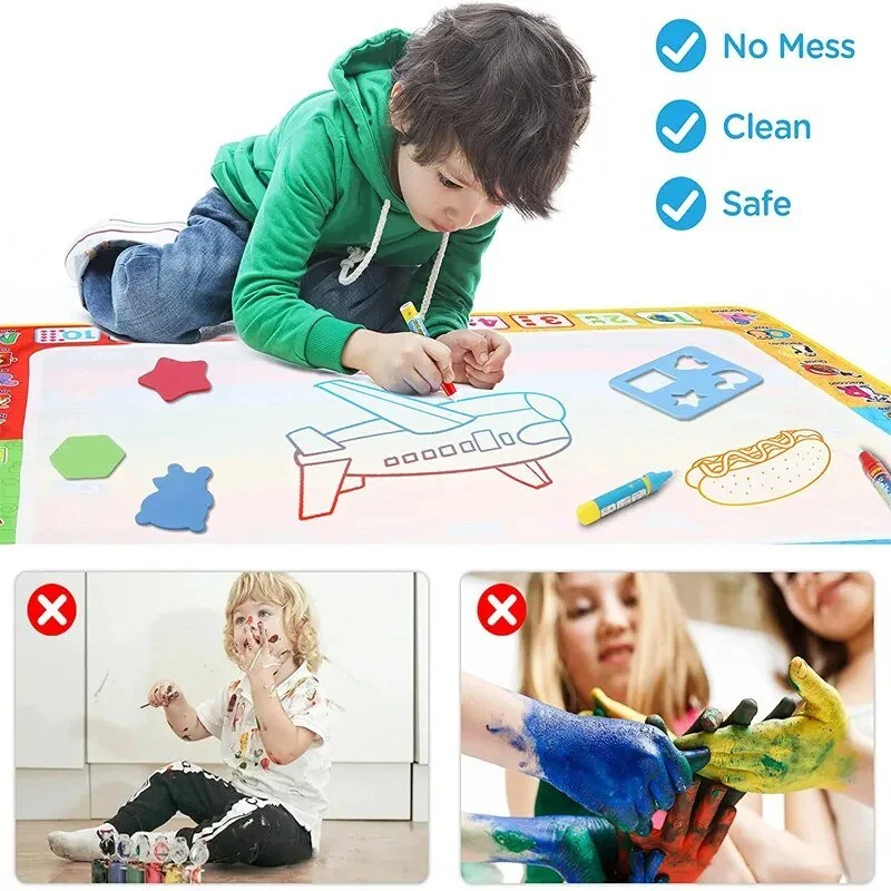Magic Water Drawing Mat: Educational Montessori Toy