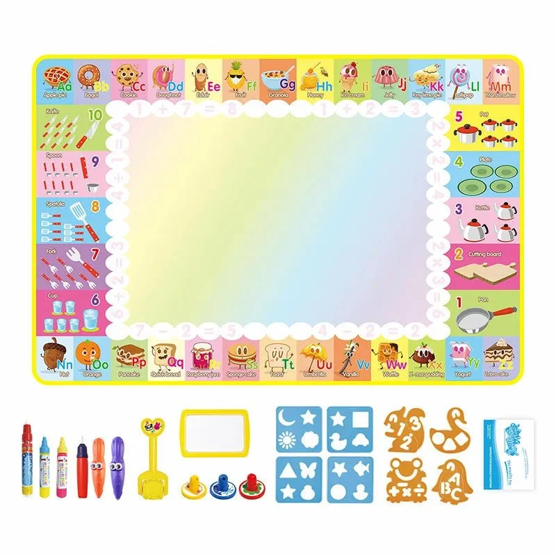 Magic Water Drawing Mat: Educational Montessori Toy