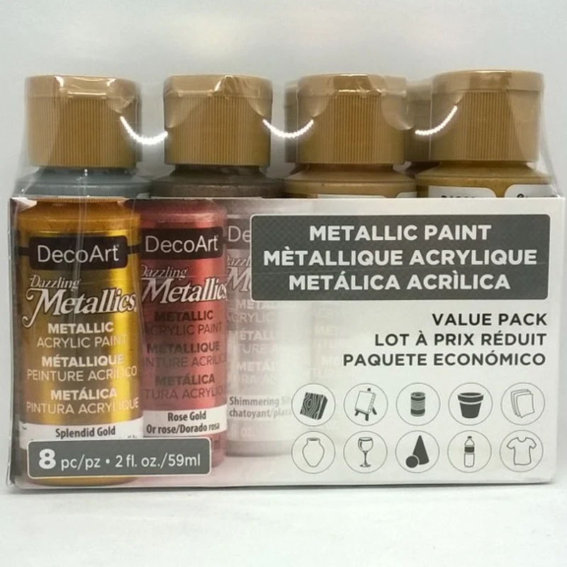 Set de 8 Americanas (Dzaaling Metallics)