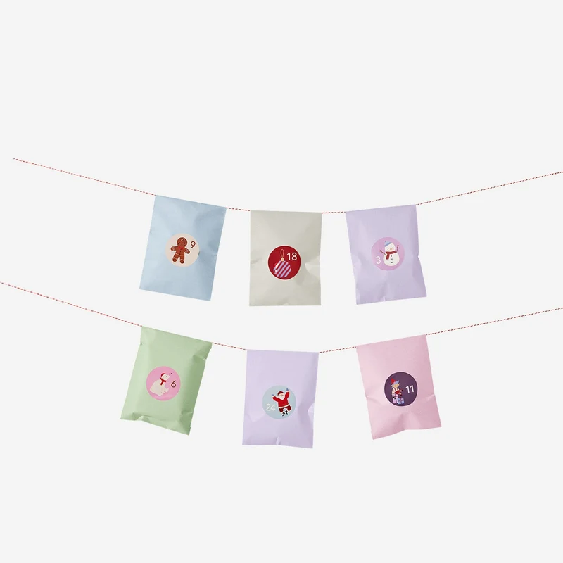 Advent gift bags - 24 pcs