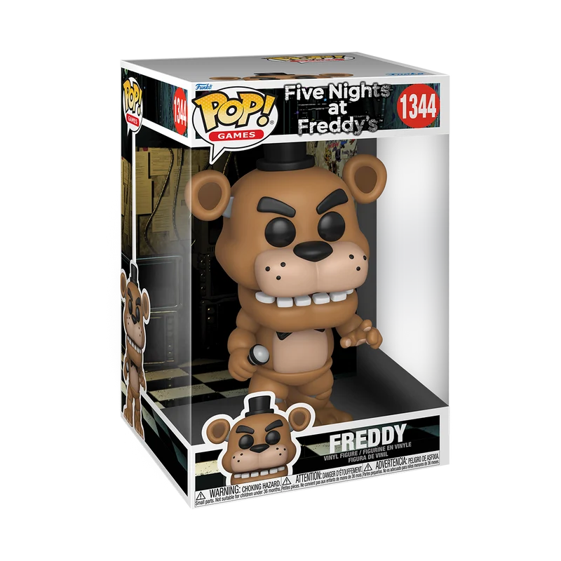 Funko Pop Jumbo Games: Five Nights At Freddys - Freddy 10 Pulgadas