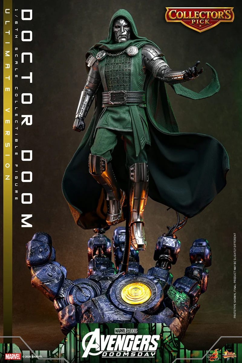 Hot Toys Movie Masterpiece Series: Avengers Doomsday - Doctor Doom Deluxe Escala 1/6