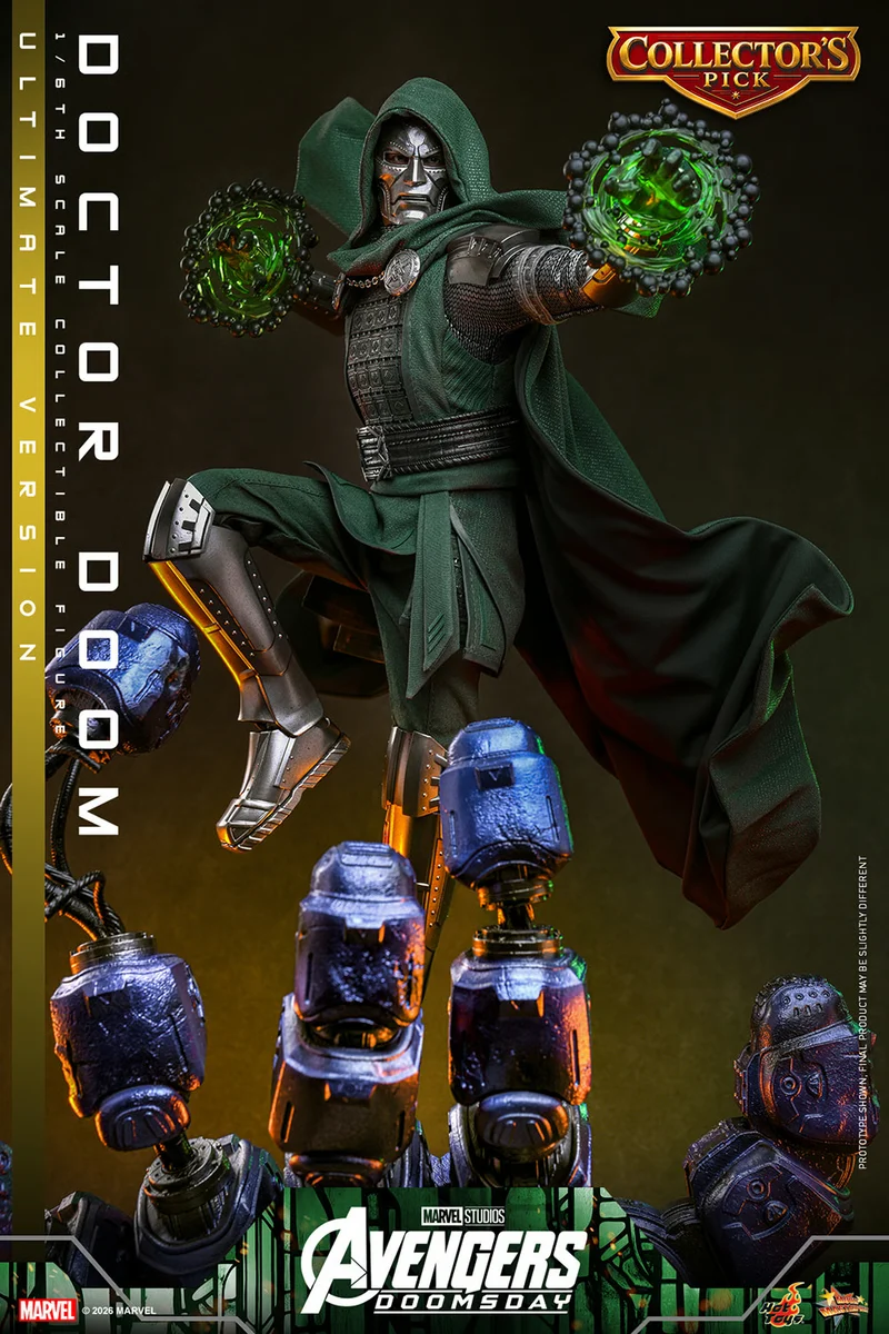 Hot Toys Movie Masterpiece Series: Avengers Doomsday - Doctor Doom Deluxe Escala 1/6