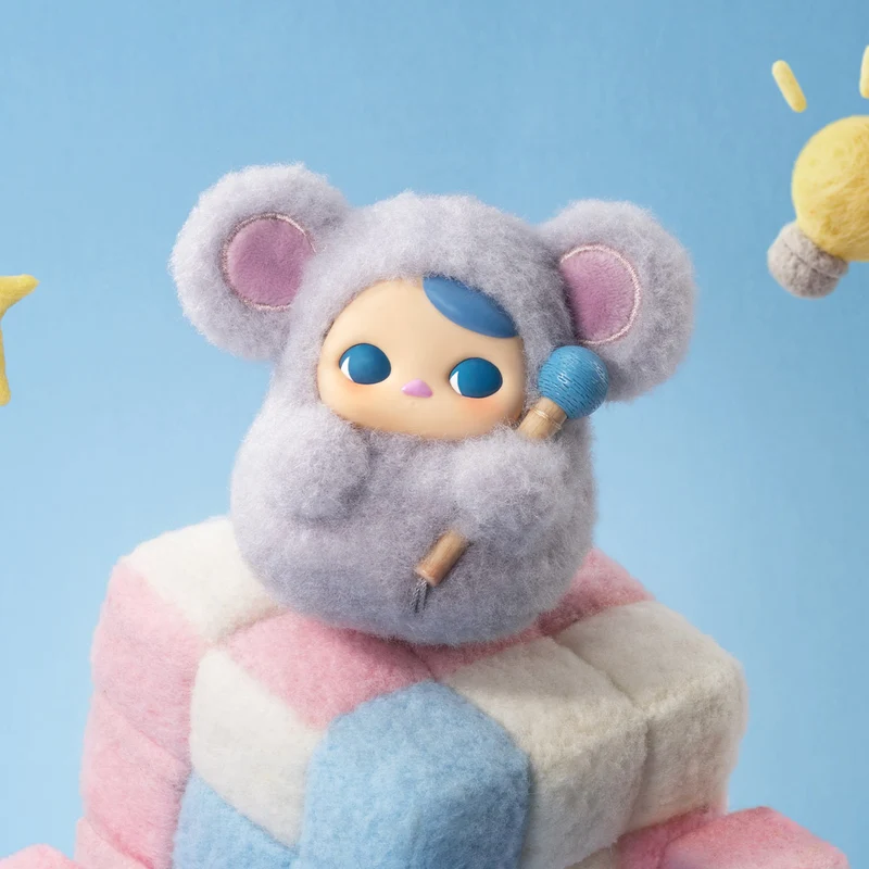POP MART: PUCKY - Tap Tap Babies Series Vinyl Plush Pendant Blind Box