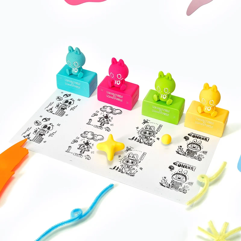 POP MART: Labubu The Monsters 10Th Anniversary Series Fridge Magnet