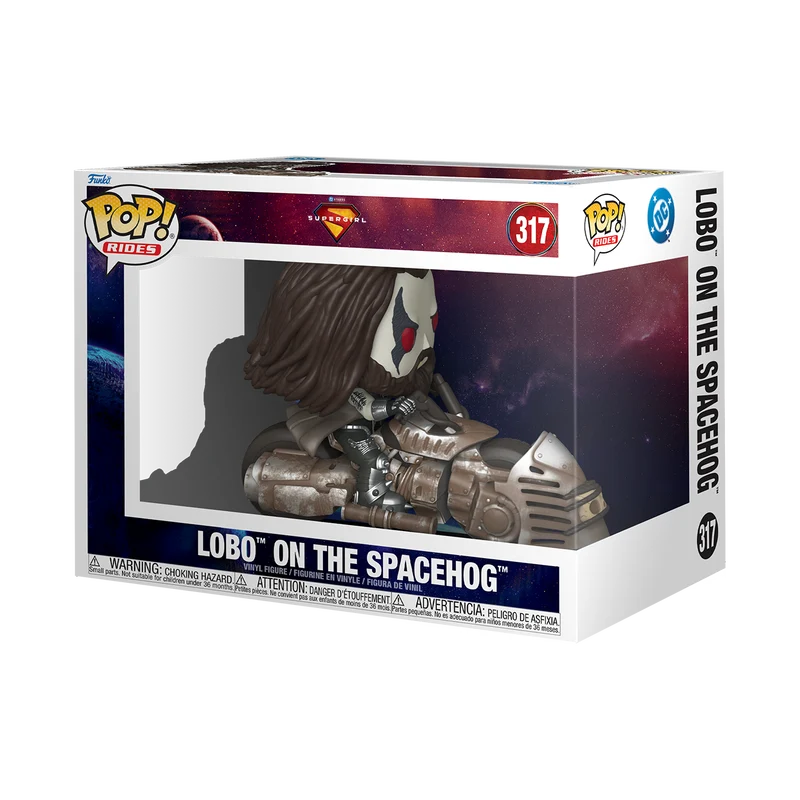 Funko Pop Ride: Supergirl - Lobo en moto