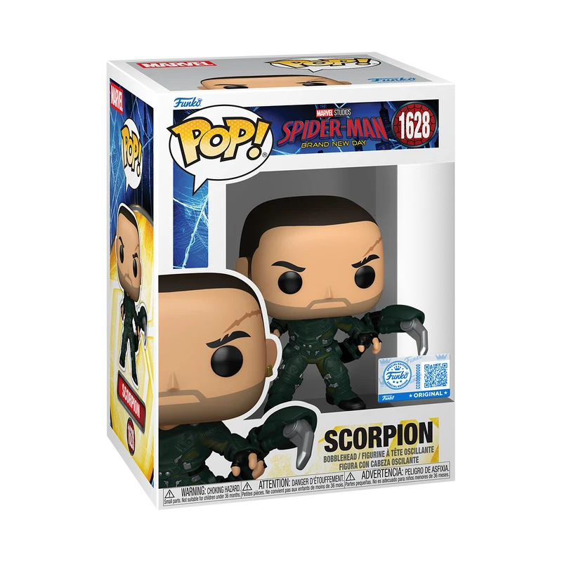 Funko Pop Marvel: Spiderman Brand New Day - Scorpion Exclusivo