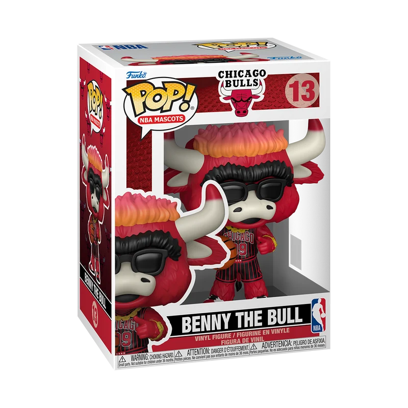 Funko Pop NBA Mascots: Bulls - Benny The Bull