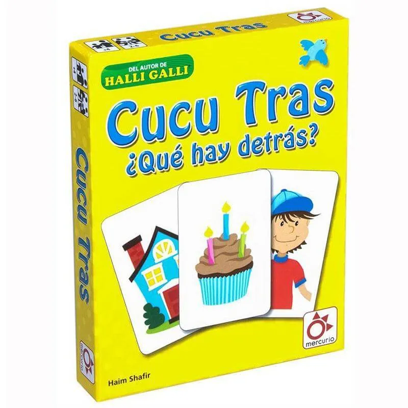 ¡Cucu Tras ! - Juego de mesa - Mercurio - 2-6 jugadores - 4+ años - 15 min