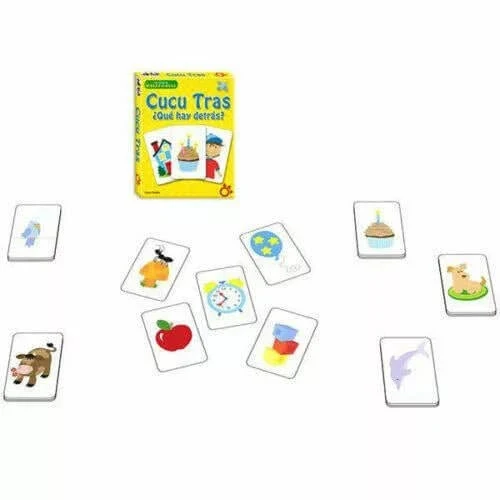 ¡Cucu Tras ! - Juego de mesa - Mercurio - 2-6 jugadores - 4+ años - 15 min