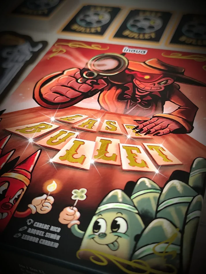 Last Bullet - Juego de mesa - Inoua Games - 1-5 jugadores - 16+ años - 15 min