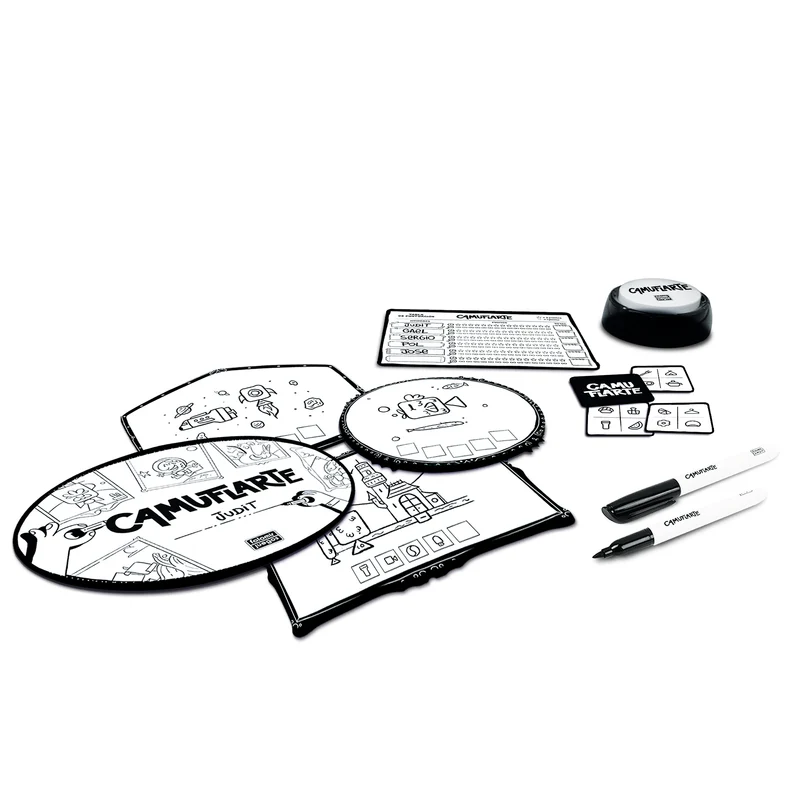 Camuflarte - Juego de mesa - FALOMIR - 3-6 jugadores - 8+ años - Menos de 30 min