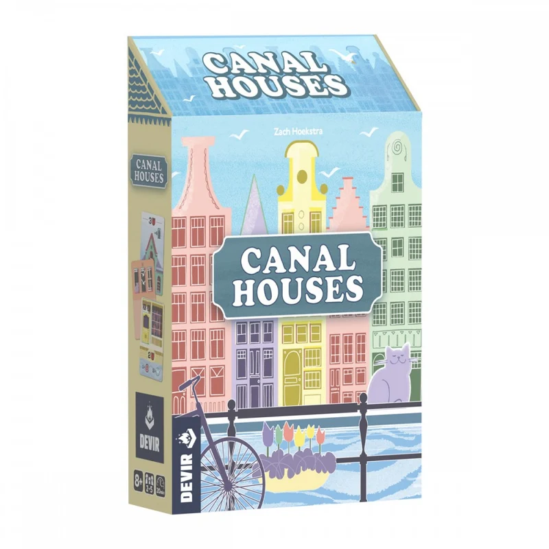 Canal Houses - Juego de mesa - Devir - 2-5 jugadores - 8+ años - 15-20 min