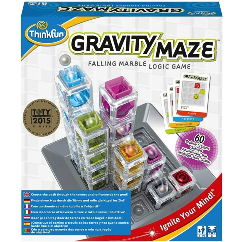 Gravity Maze - Juego de mesa - Thinkfun - 8+ años