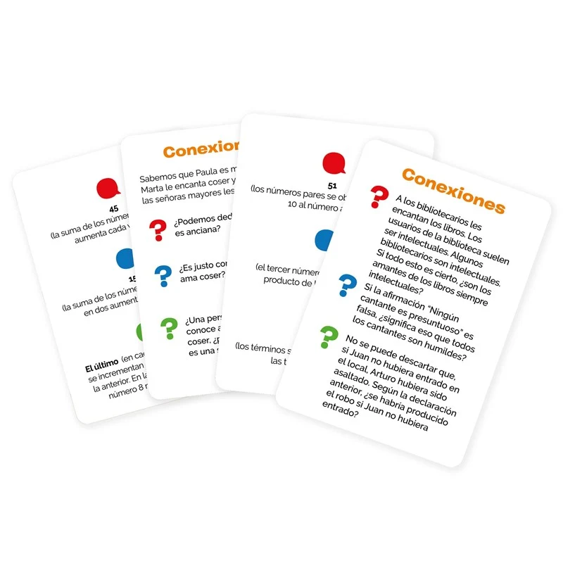 Logicamente - Juego de mesa - Ludilo - 2+ jugadores - 10+ años - 15 min
