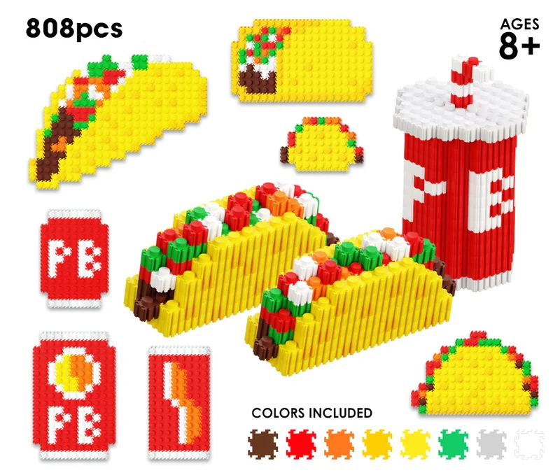Pix Brix Food Bottle - Modelos surtidos