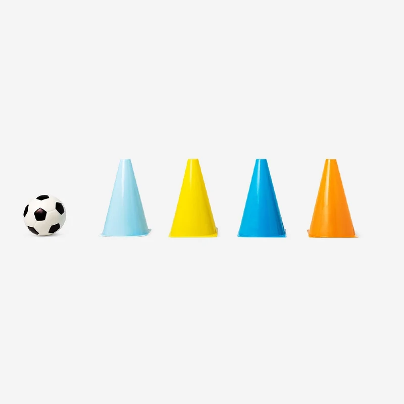 Football with cones