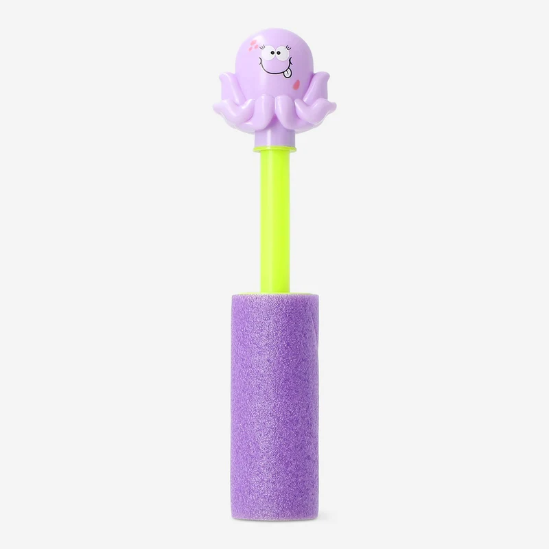 Toy water pump with octopus decoration