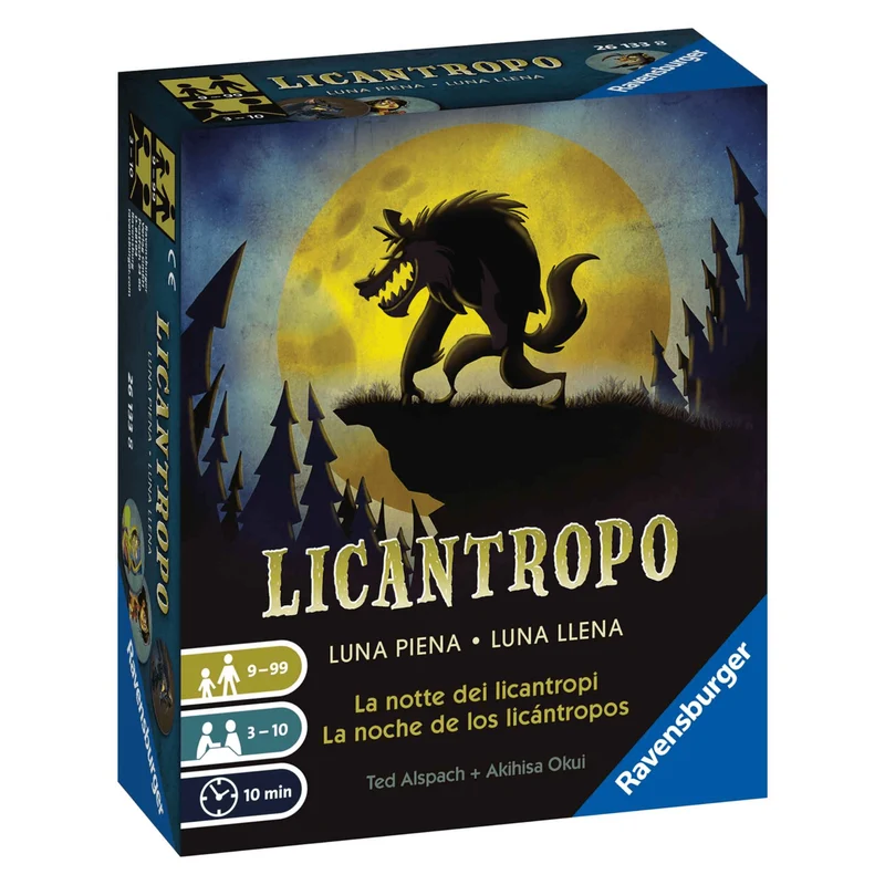Ravenburger Licantropo, Juego de Cartas Para Toda la Familia, Aplicación integrada para Móvil, 9+ Añ