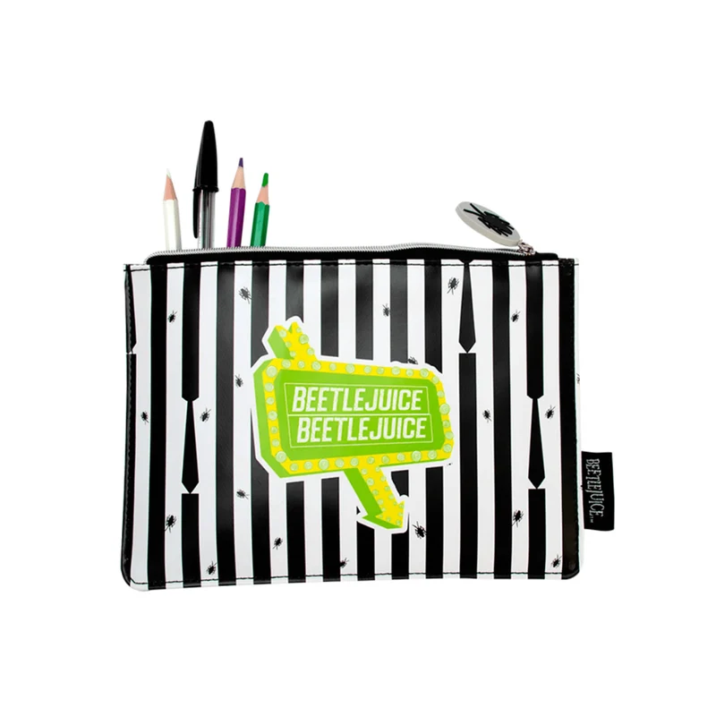 Estuche Rectangular 'Beetlejuice' (22x15,5 cm)