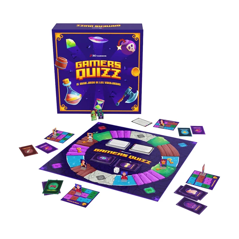 Juego de Mesa Gamers Quizz