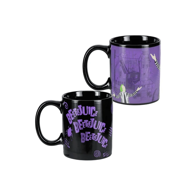 Taza termocromática BeetleJuice de 300 ml