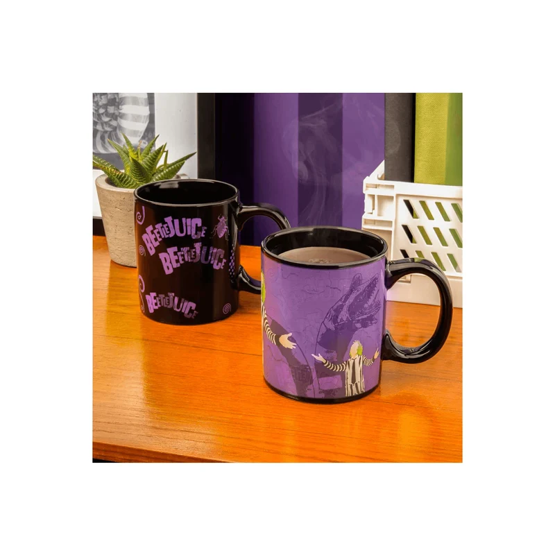 Taza termocromática BeetleJuice de 300 ml