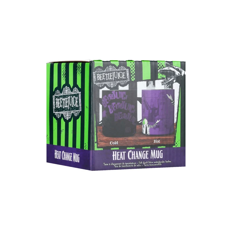 Taza termocromática BeetleJuice de 300 ml