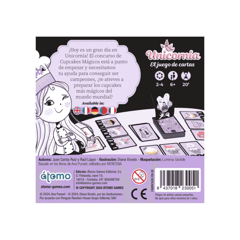 Unicornia – Juego de Cartas Mágico para Peques desde 6 Años