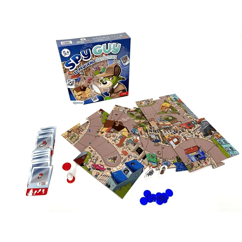 Spy Guy – El Pequeño Detective | Juego cooperativo de observación para peques a partir de 5 años