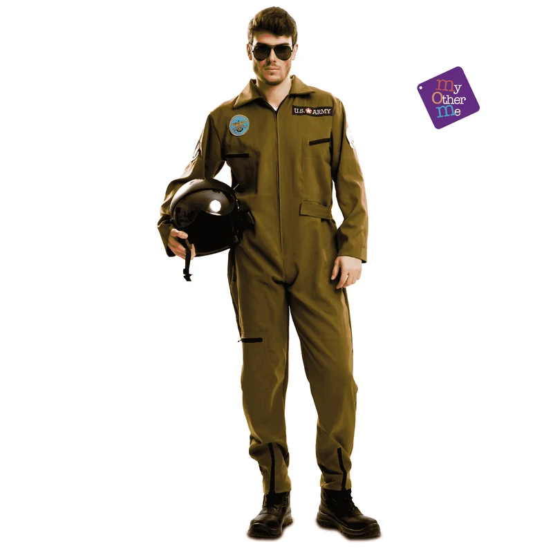 Disfraz de Top gun adulto talla XL
